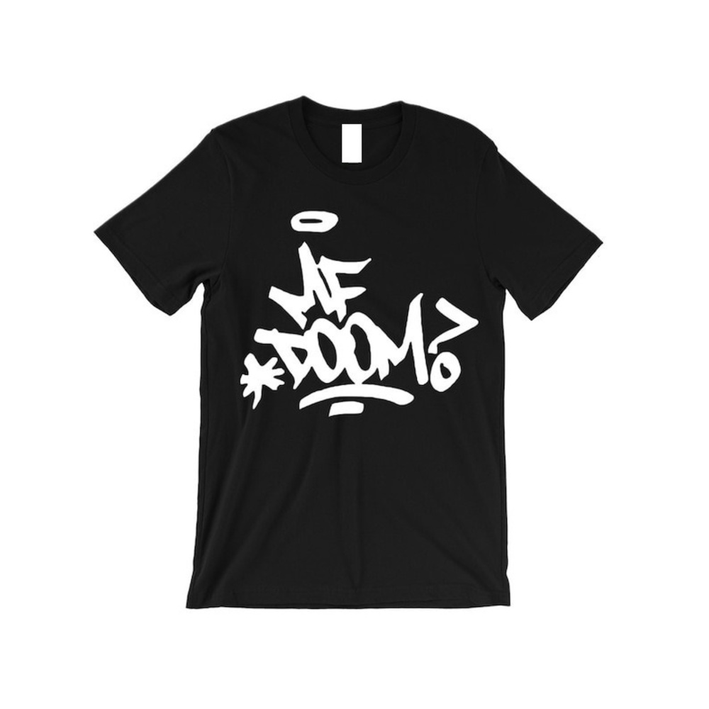 MF Doom T-Shirt - Mm Food - All Caps - Madvillain - Metal Face - 90s Hip Hop